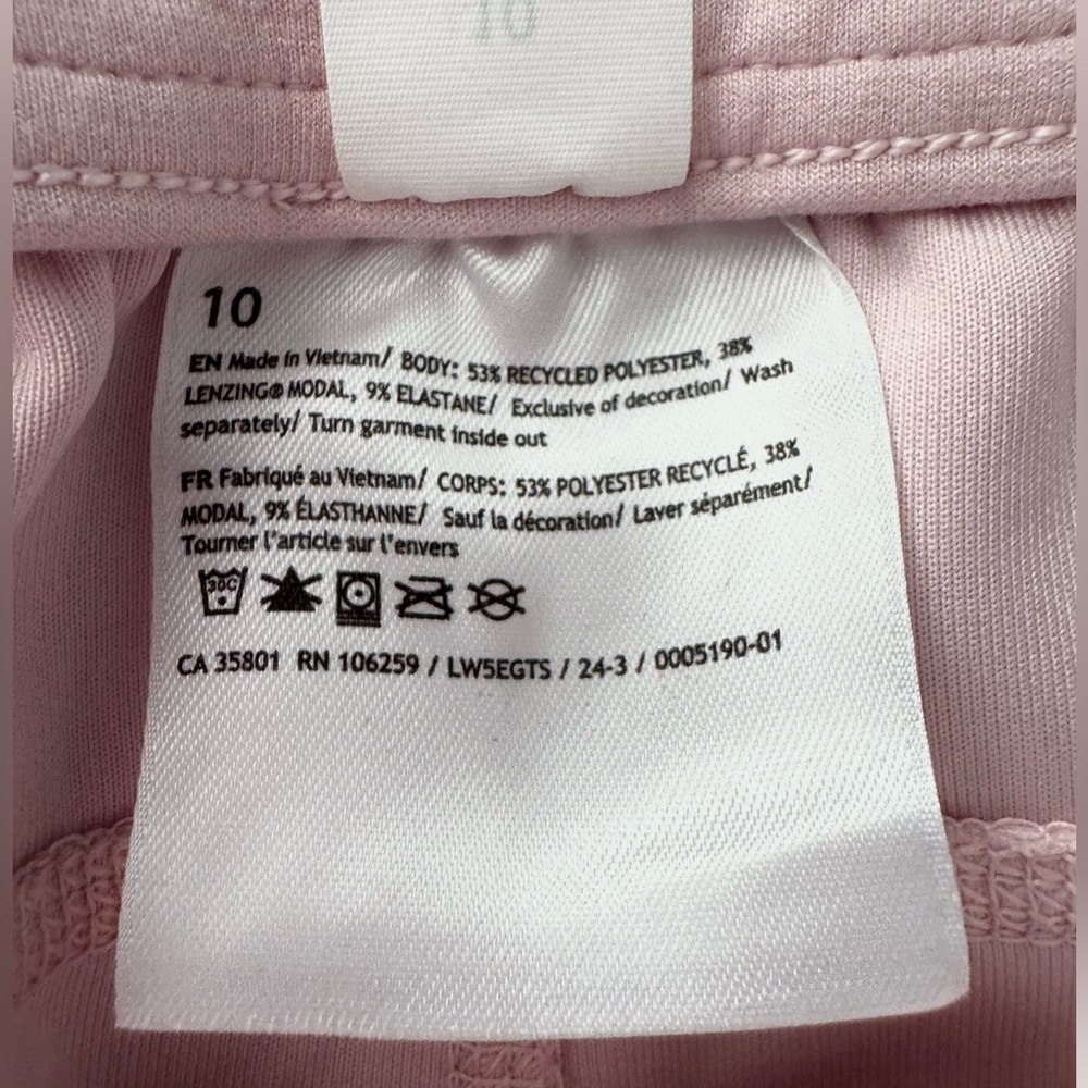 NWOT❤️Lululemon❤️ Softstreme Strawberry Milkshake pant Size 10 - Picture 6 of 13